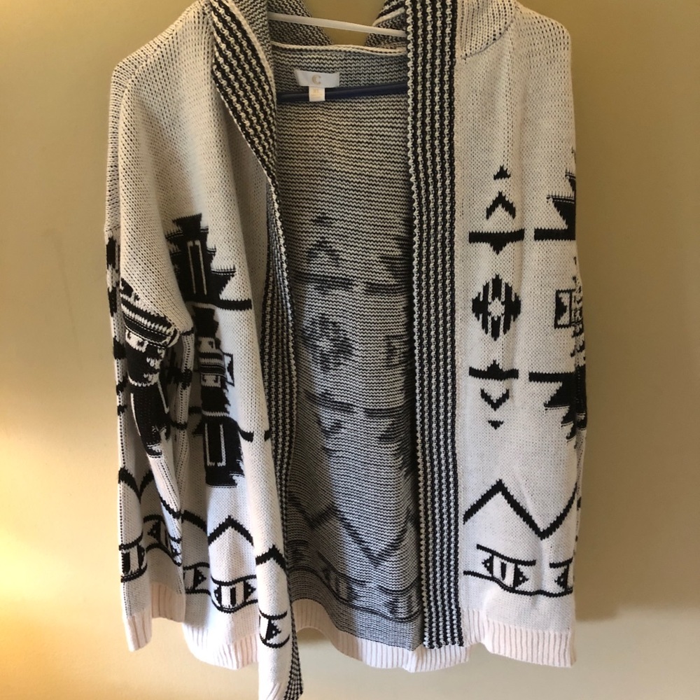Oversized sweater from Charming Charlie’s